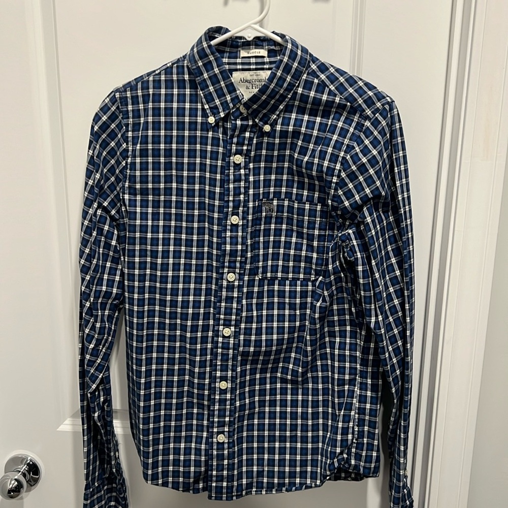 Abercrombie and Fitch button up size medium